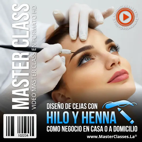 31 Mastersello Diseño de cejas con hilo y henna como negocio