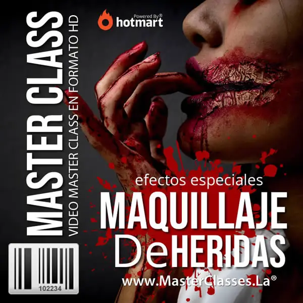 60 Mastersello Maquillaje de Heridas para Disfraces