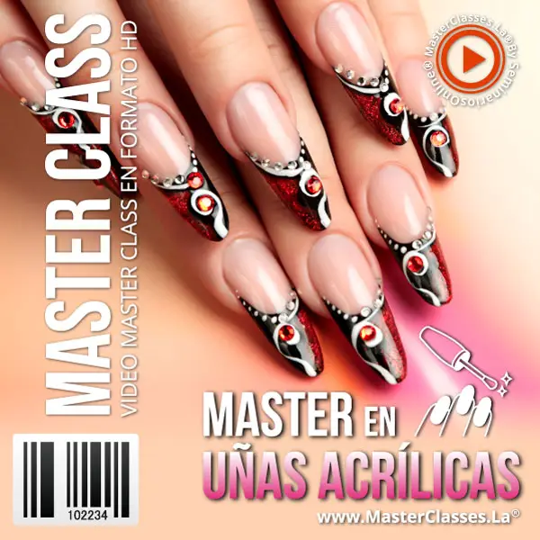 75 MasterSello Master en Uñas Acrílicas