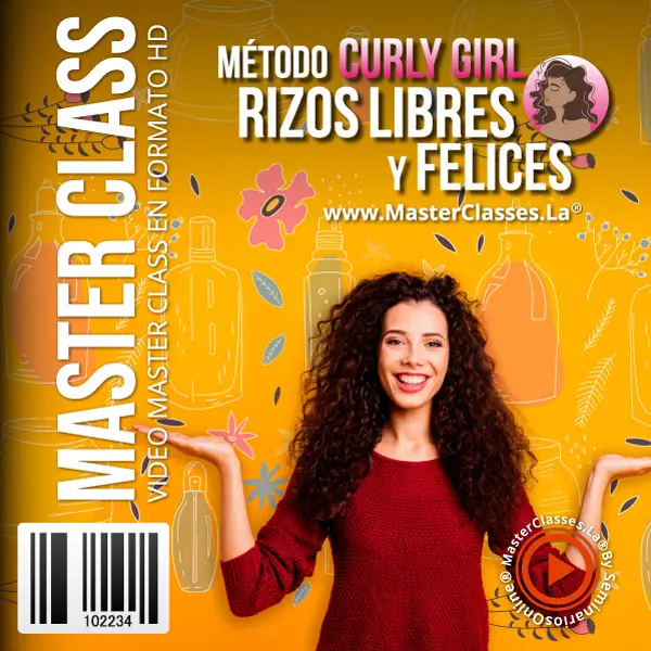 76 MasterSello Método Curly Girl Rizos Libres y Felices